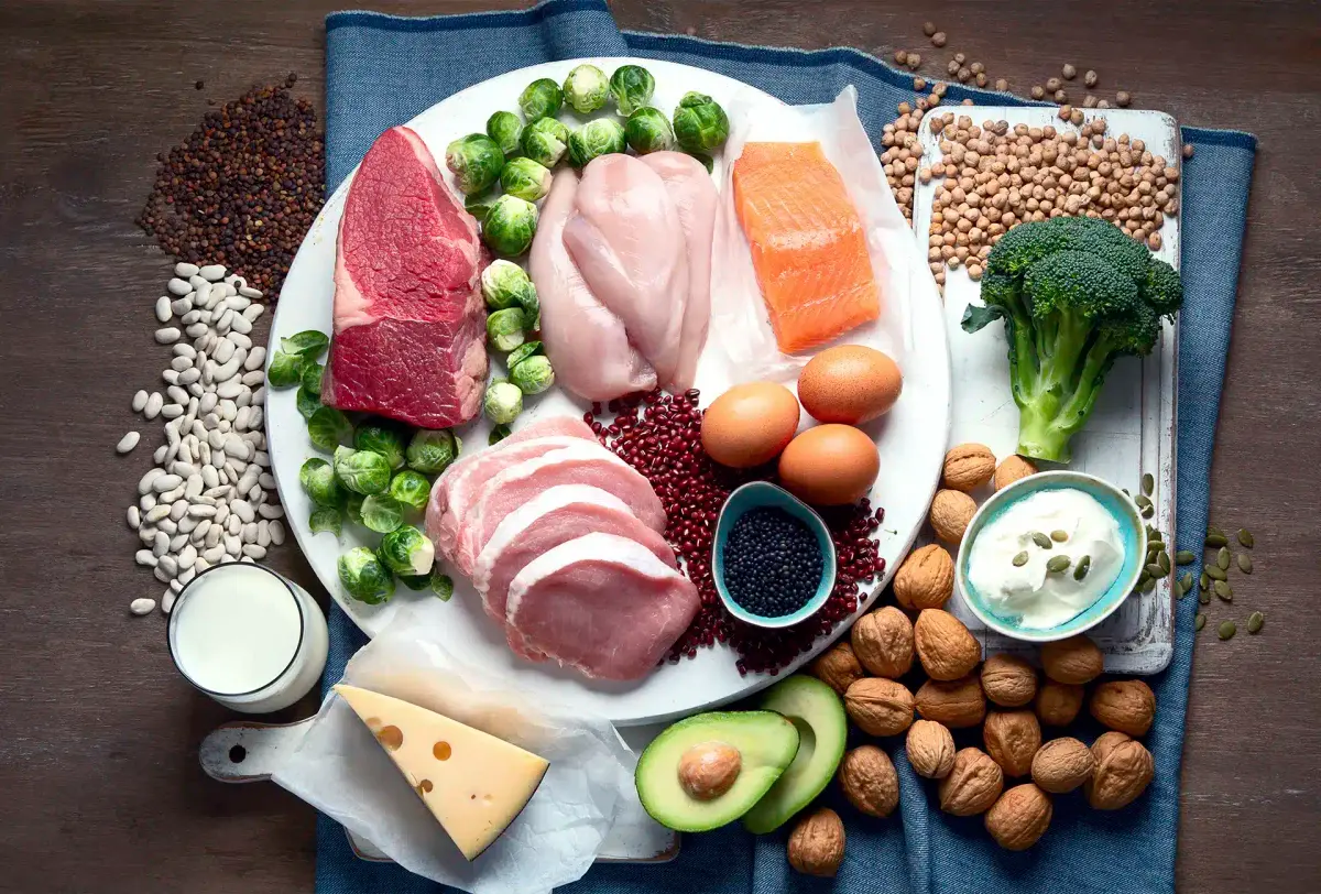 alimentos da dieta de um atleta