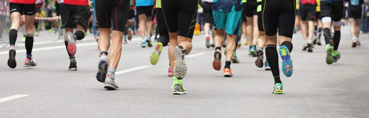 Marathon Läufer