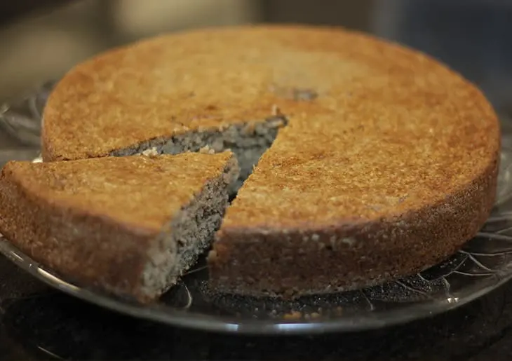bolo de banana integral