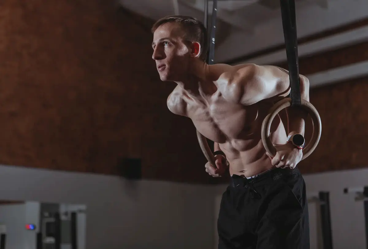 crossfit ring muscle up