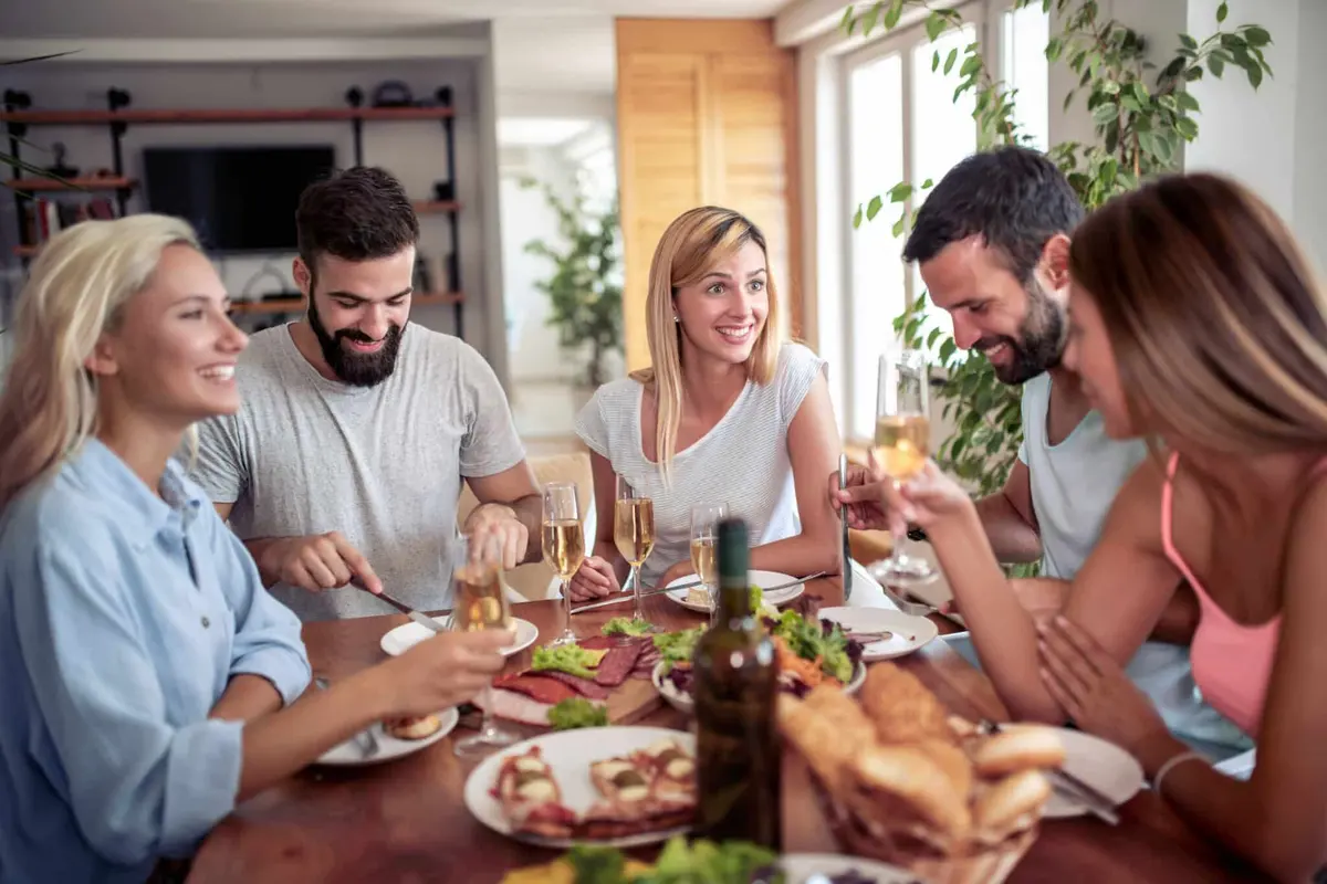 vida social e a dieta