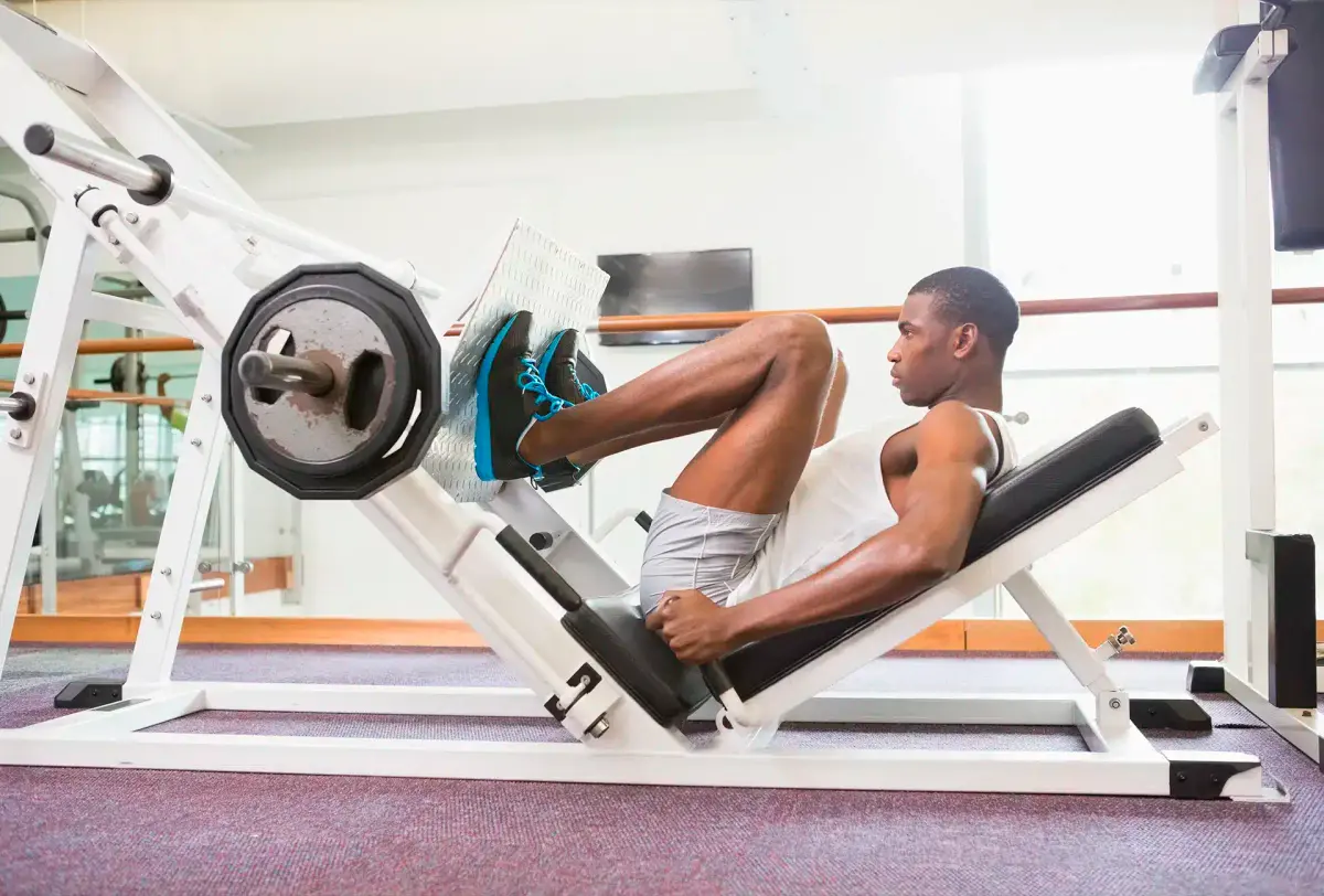 leg press incorreto peso na ponta dos pés