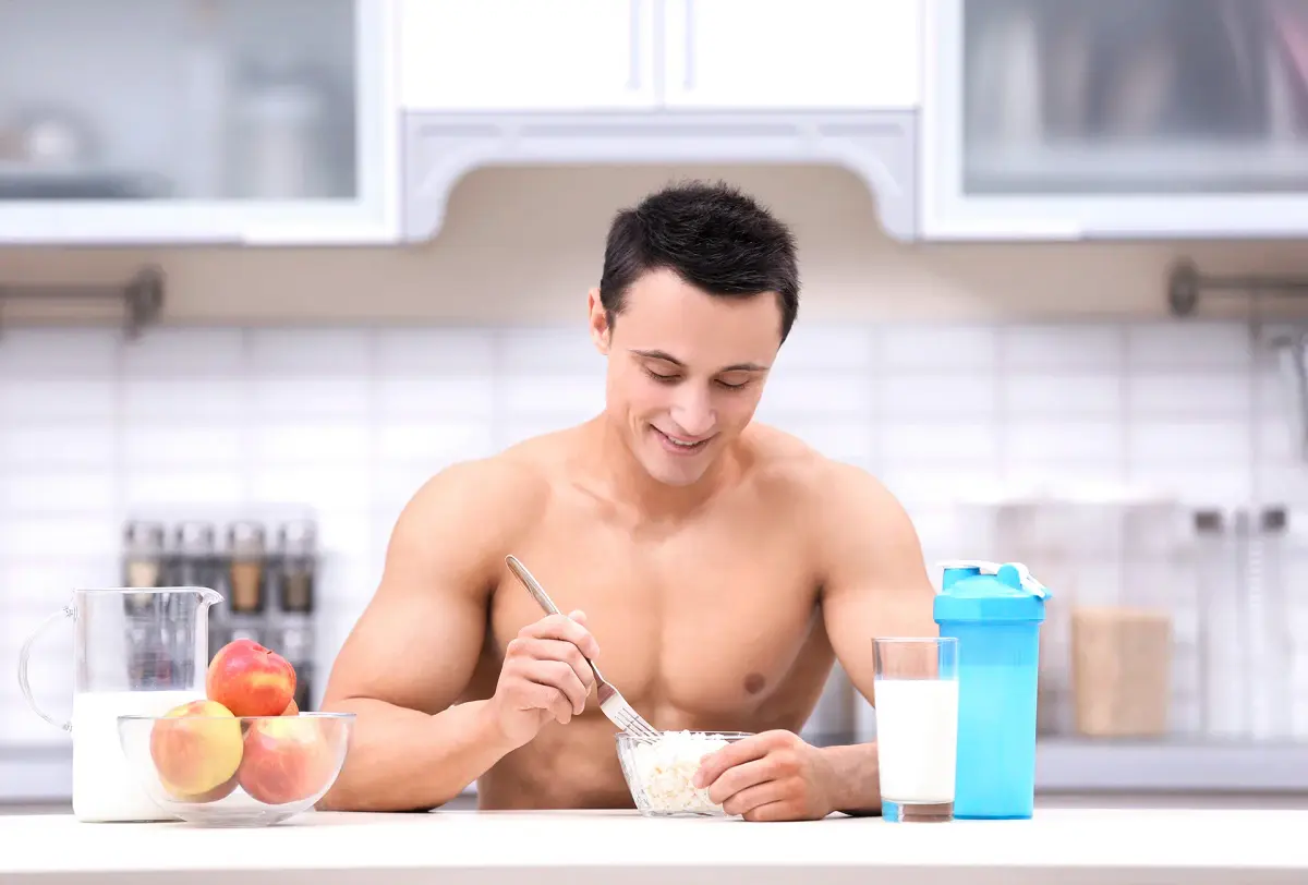 Alimentação para Hipertrofia atleta lanche