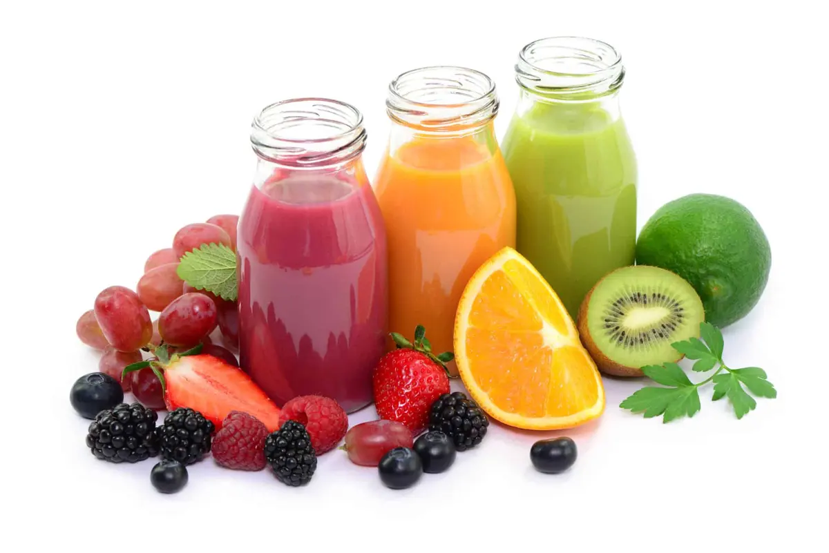 sucos fitness de frutas