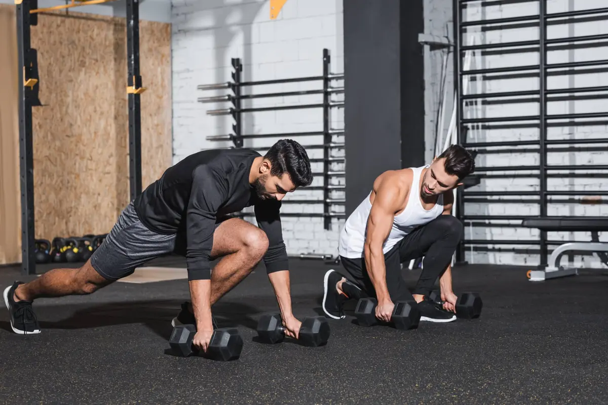 musculação em dupla