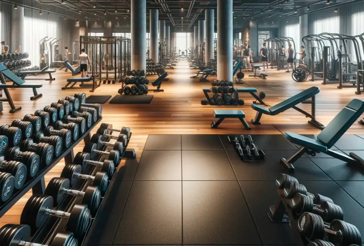 treino de força academia musculação