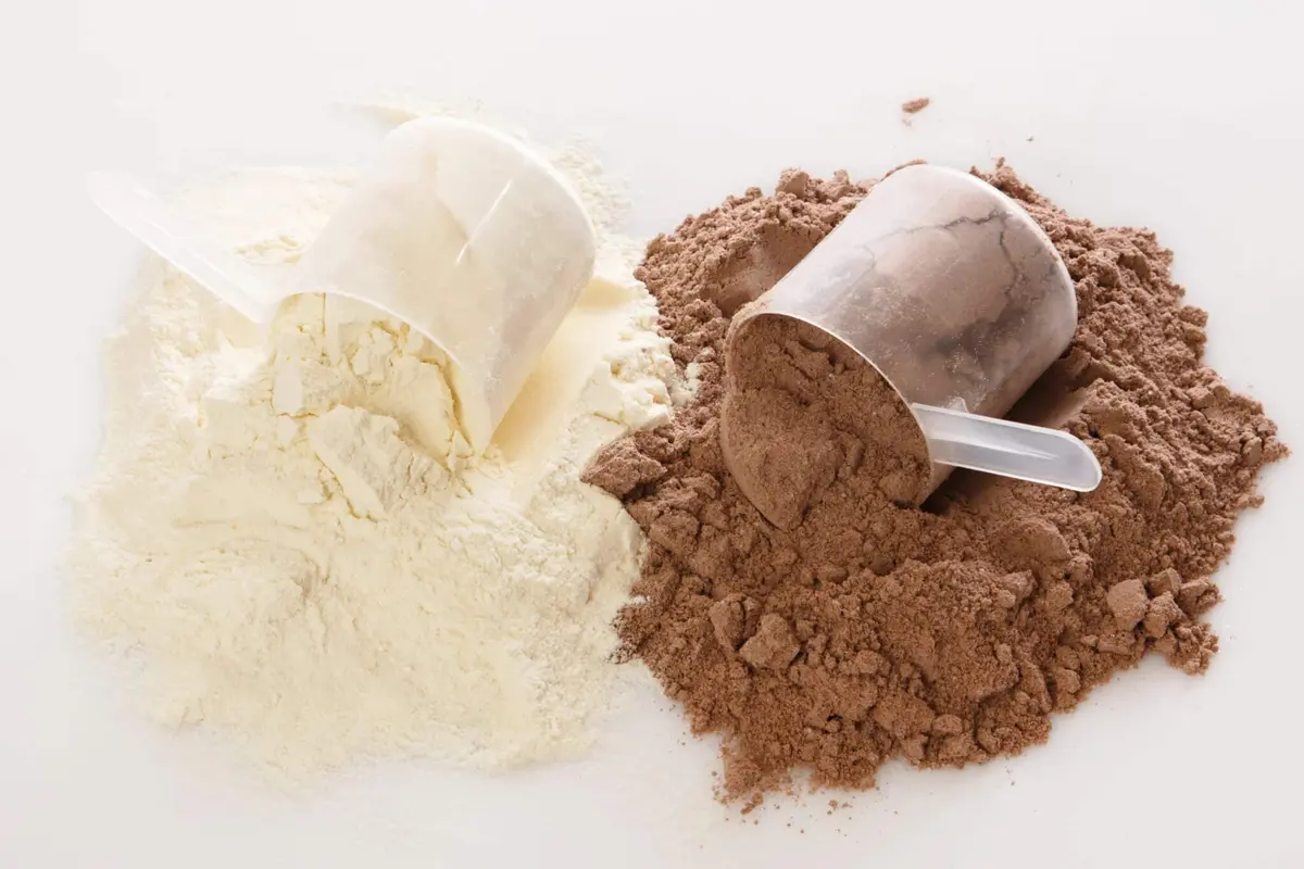 colheres de whey protein