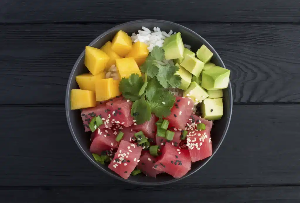 poke de atum dieta fitness