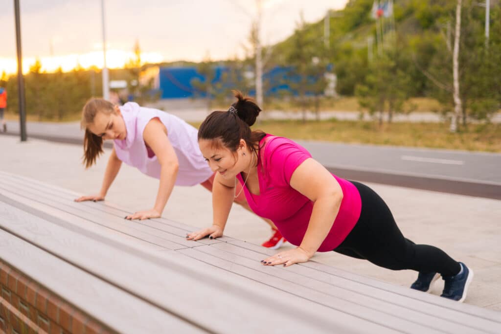 treino para superar platôs de perda de peso