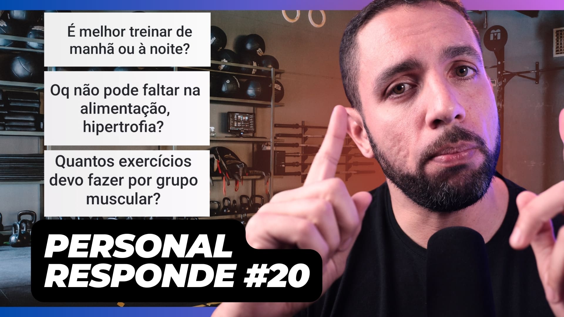 personal trainer responde dieta para hipertrofia