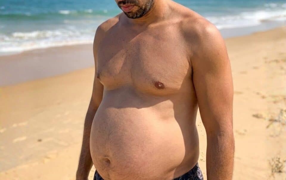 vergonha do proprio corpo praia