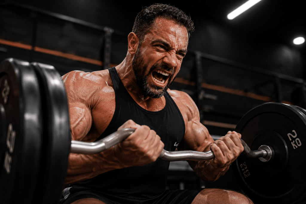 Treinar com raiva aumenta os resultados