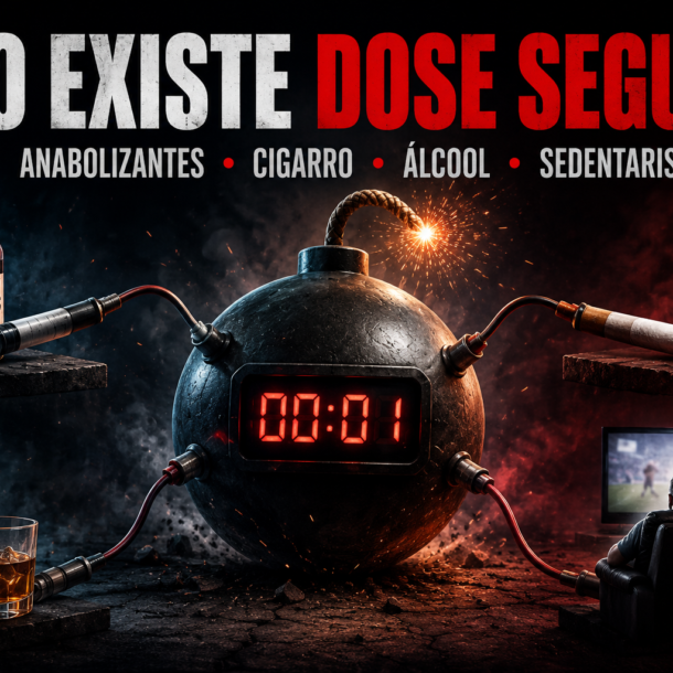 anabolizante álcool sedentarismo cigarro
